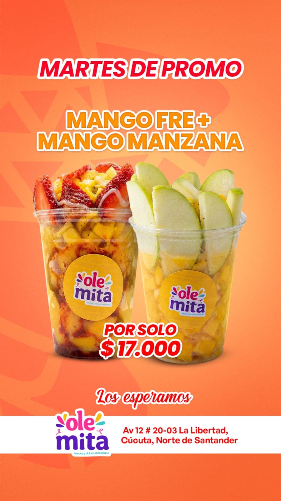 MARTES DE PROMO | MANGO FRE + MANGO MANZANA